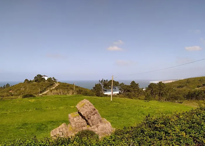 Ferienhaus Sunflower Sea View With Magnificent Terrace In Serra Da Pescaria, - Portugal *