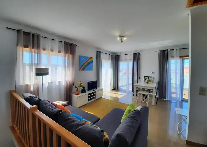 Ferienhaus Sunflower Sea View With Magnificent Terrace In Serra Da Pescaria, - Portugal Nazaré