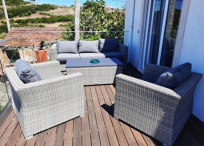 Sunflower Sea View With Magnificent Terrace In Serra Da Pescaria, - Portugal Hébergement de vacances
