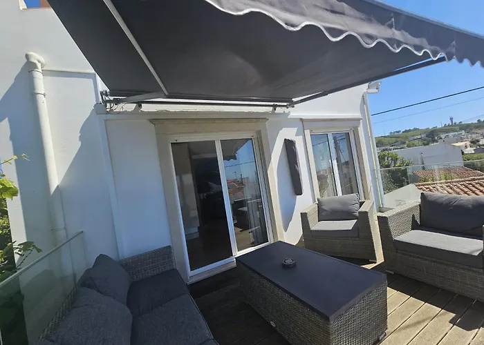 Semesterbostad Sunflower Sea View With Magnificent Terrace In Serra Da Pescaria, - Portugal
